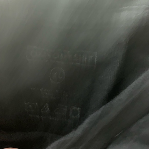 Vintage Onsomeshit Biker Rocker Retro Tee Top T-shirt Black Blue Extra Large - Picture 9 of 11